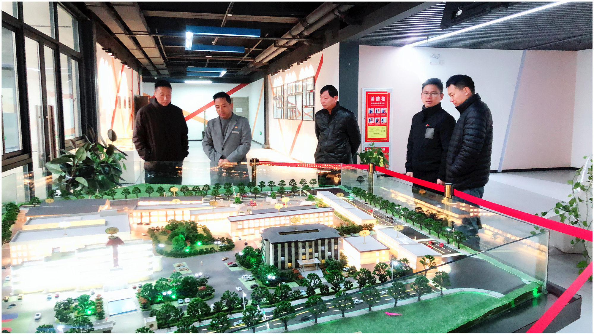 廬陽區政協黨組成員、秘書長尹楊 蒞臨廬陽建華文創園調研指導